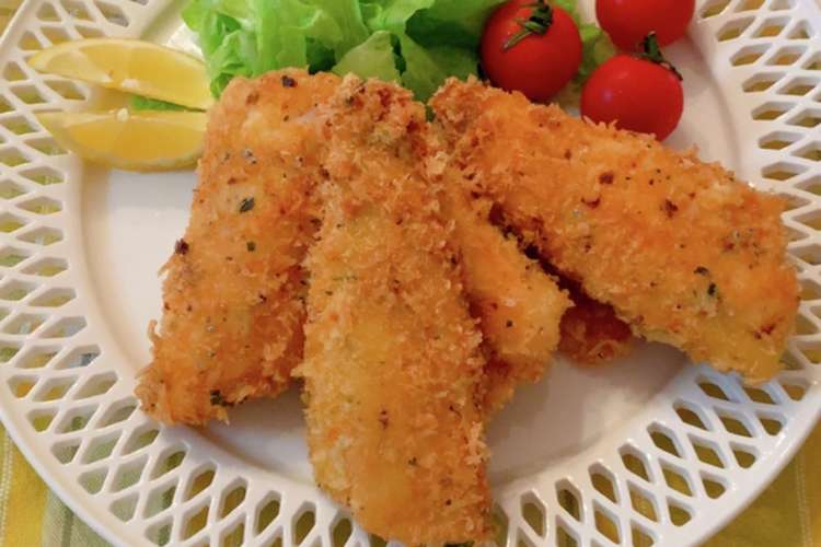 白身魚の変わりパン粉フライ レシピ 作り方 By Jujukueche クックパッド 簡単おいしいみんなのレシピが377万品