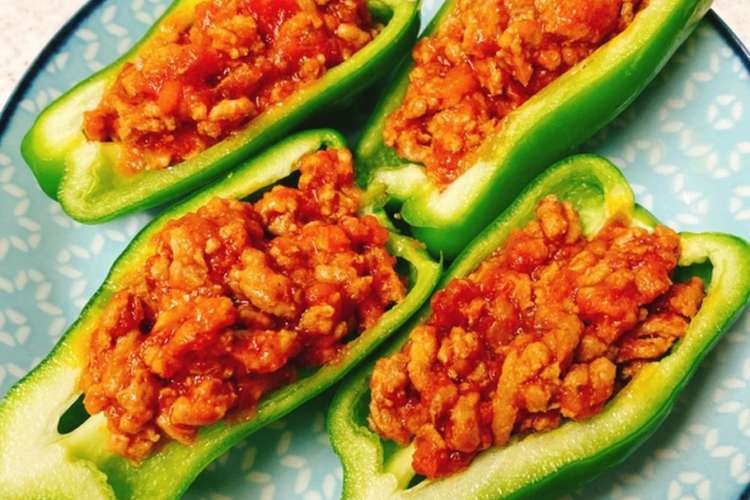 生ピーマン 簡単ひき肉炒め詰め レシピ 作り方 By Yummysunny クックパッド 簡単おいしいみんなのレシピが372万品