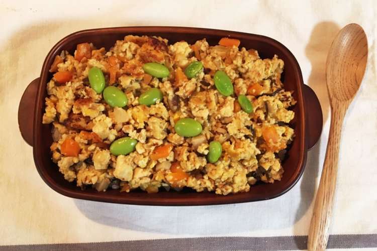 炒り豆腐弁当 冷蔵庫の余り物で作りおき レシピ 作り方 By ぷぢこ クックパッド 簡単おいしいみんなのレシピが376万品