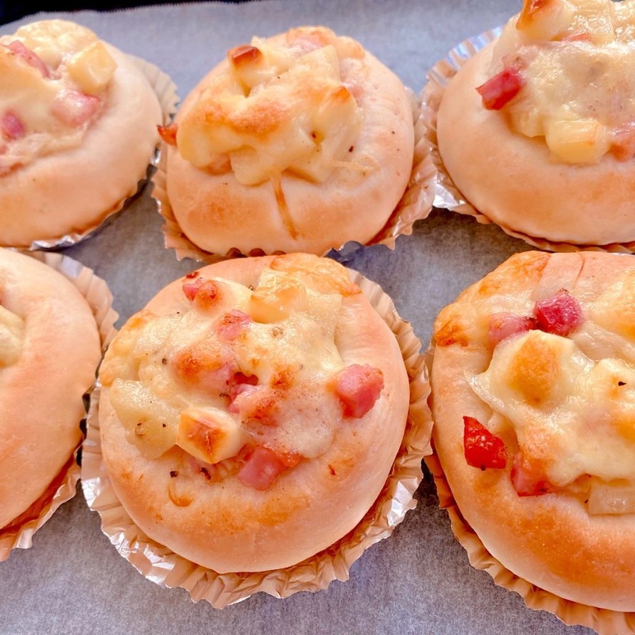 オニオンベーコンポテトパン by nano1225 【クックパッド】 簡単おいしいみんなのレシピが395万品