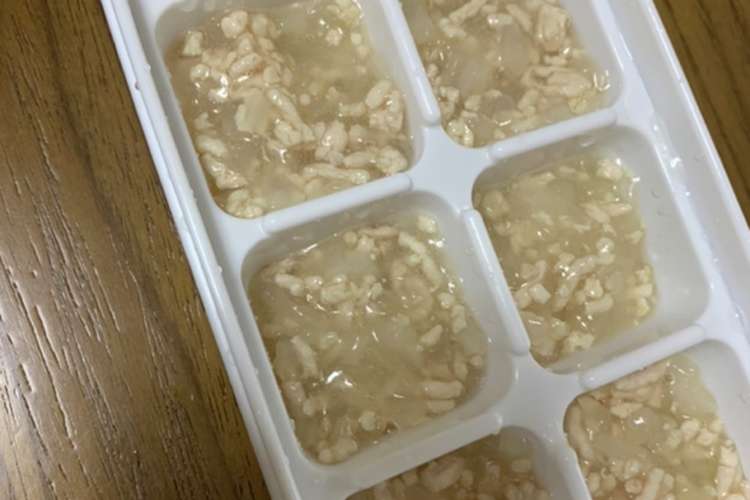 離乳食中期作り置き大根鶏ひき肉のあんかけ レシピ 作り方 By 俺ぶーちゃん クックパッド 簡単おいしいみんなのレシピが373万品