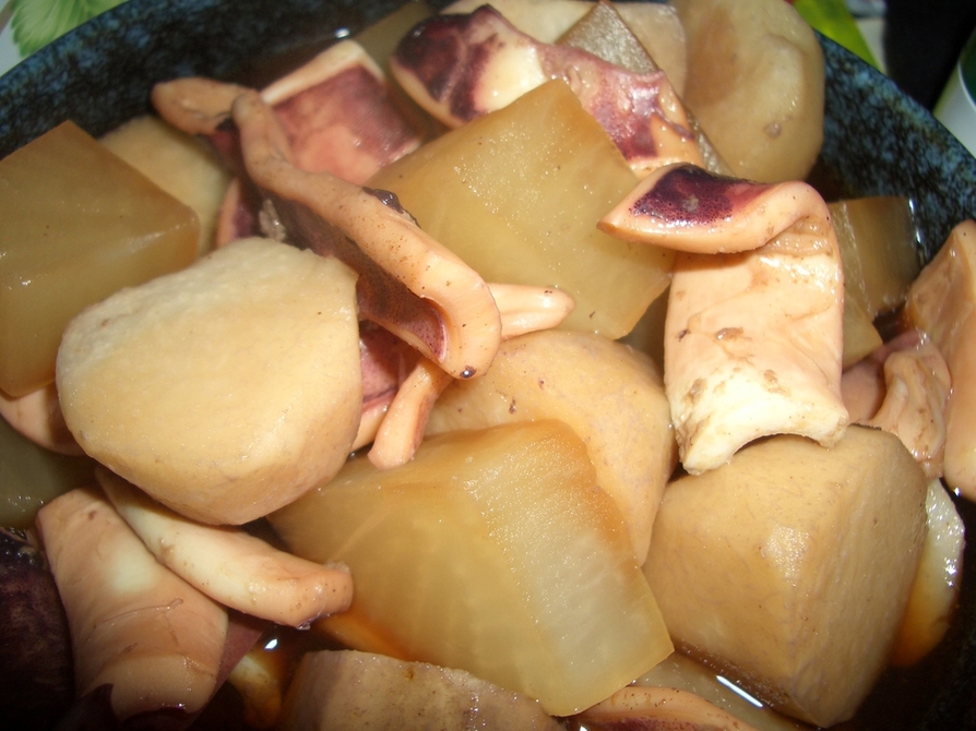 ホクホク！！里芋＆大根＆イカの煮物の画像