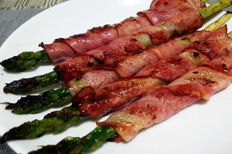 超簡単 アスパラのベーコン巻き レシピ 作り方 By Hy クックパッド 簡単おいしいみんなのレシピが376万品