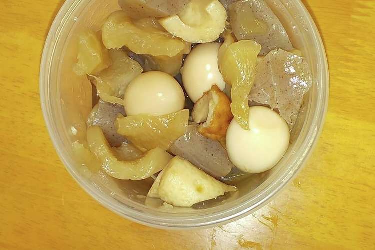 作り置きミニおでん レシピ 作り方 By ダイエッターひさ子 クックパッド 簡単おいしいみんなのレシピが360万品