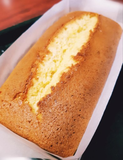 バター、牛乳無し◎オレンジパウンドケーキの写真