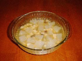 レンジにおまかせ冬瓜スープ