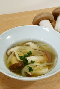 【野菜ソムリエ】大黒本しめじのスープ
