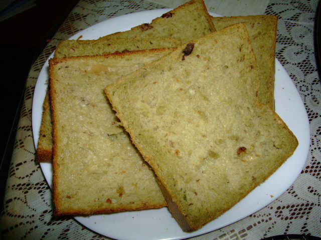 ふわっふわ　抹茶　♫甘納豆　角食パンの画像