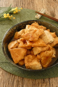 鶏胸肉と焼き豆腐のうま煮