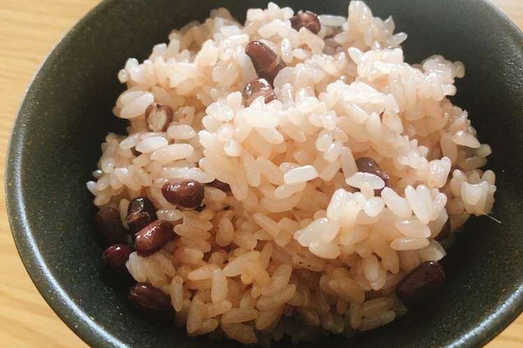 道民好みの ほんのり甘い小豆のお赤飯 レシピ 作り方 By ブレイン食堂 クックパッド 簡単おいしいみんなのレシピが360万品