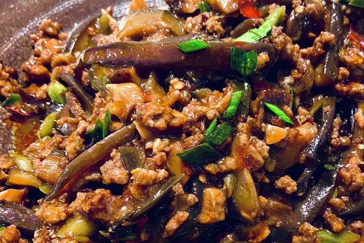 ピーシェン豆板醤 麻婆茄子 レシピ 作り方 By クックk4kgag クックパッド 簡単おいしいみんなのレシピが353万品