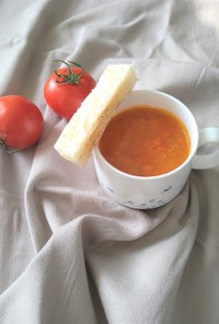 にんじんとトマトのまっかなスープ