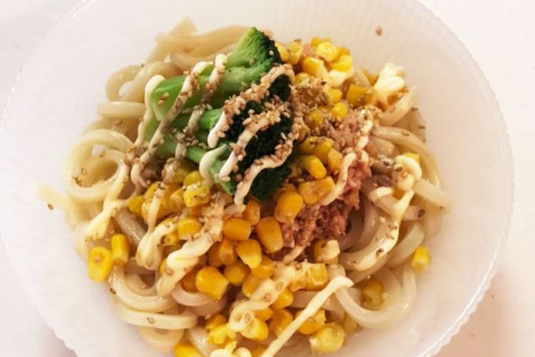 簡単ランチ ツナコーンの冷やしうどん レシピ 作り方 By みなとのまんま クックパッド 簡単おいしいみんなのレシピが376万品