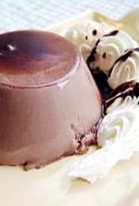 ●やみつき＆超簡単！豆乳チョコババロア