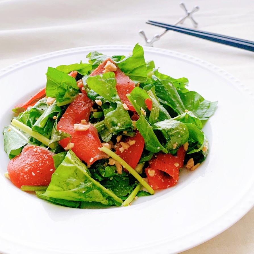 簡単ルッコラサラダのレシピ