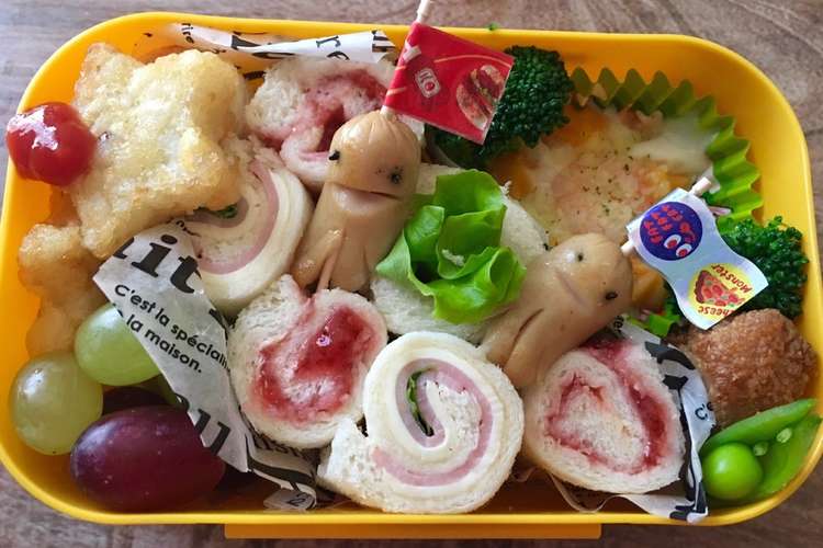 幼稚園 お弁当 くるくる サンドイッチ レシピ 作り方 By かなそま もぐりん クックパッド 簡単おいしいみんなのレシピが375万品