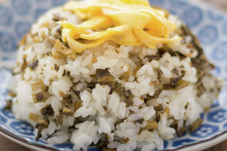 熊本の郷土料理 高菜めし レシピ 作り方 By 農pro クックパッド 簡単おいしいみんなのレシピが356万品
