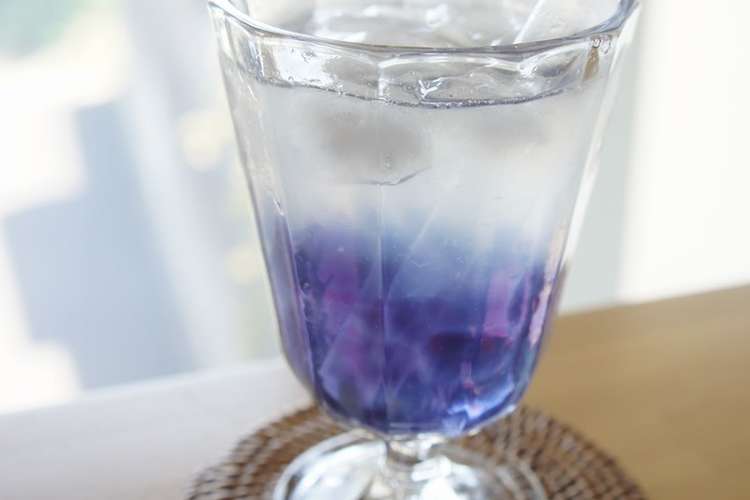 バタフライピーで 初夏のゼリードリンク レシピ 作り方 By わらし クックパッド 簡単おいしいみんなのレシピが376万品