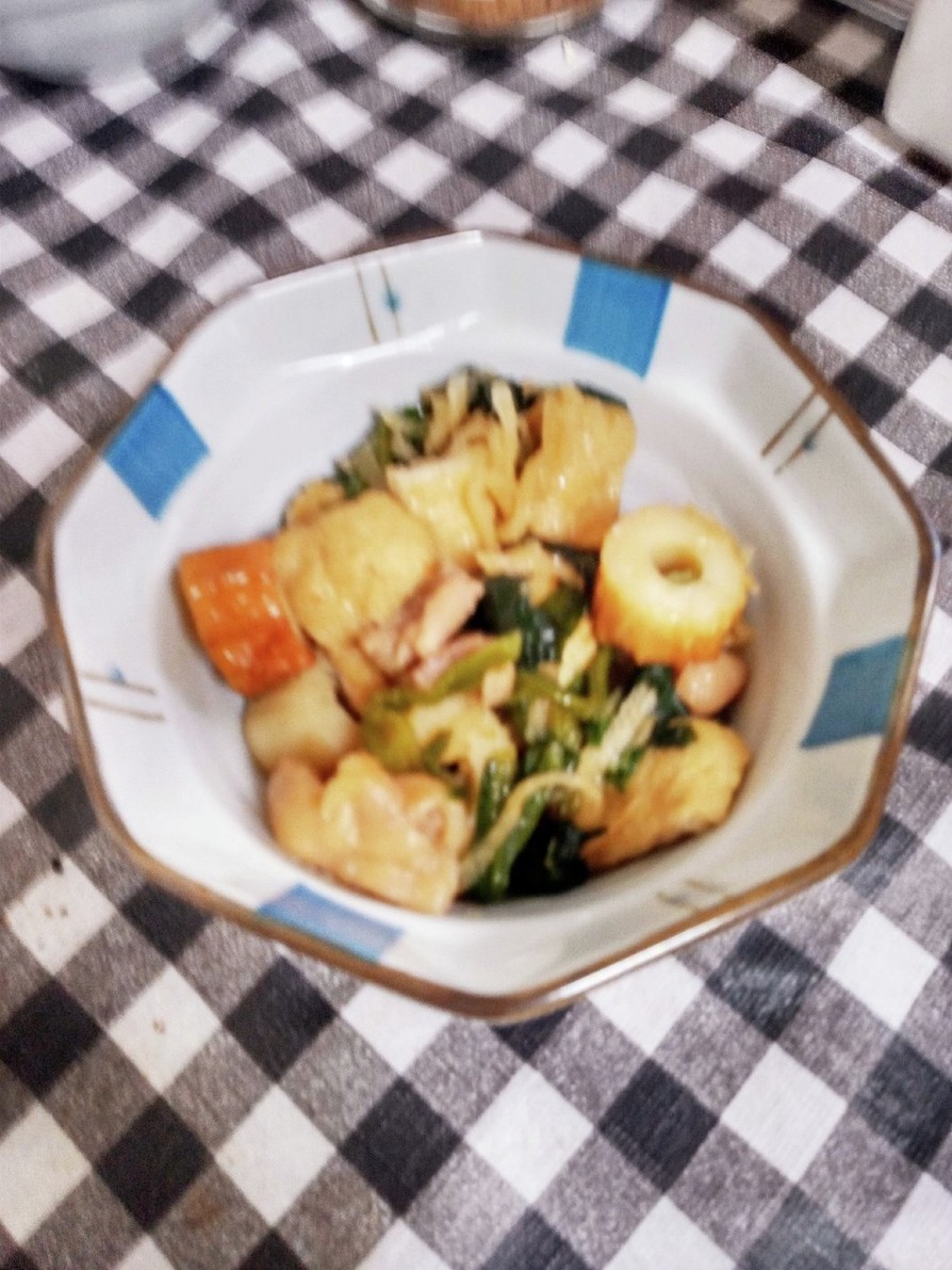 ☆鶏皮オイルの野菜の煮物の画像