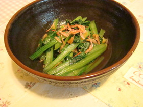 ご飯がススム!!小松菜の煮びたし