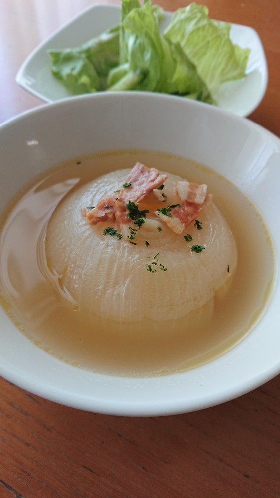 新玉ねぎの絶品スープの画像