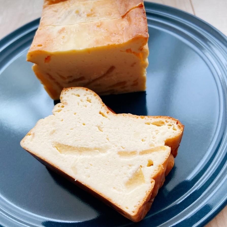文旦マーマレードジャムのチーズケーキの画像