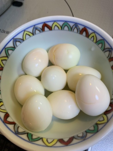うずらの卵　茹で方の写真
