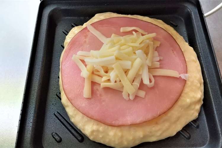 ハムチーズホットケーキ サンドメーカー レシピ 作り方 By 文さん料理 クックパッド 簡単おいしいみんなのレシピが370万品