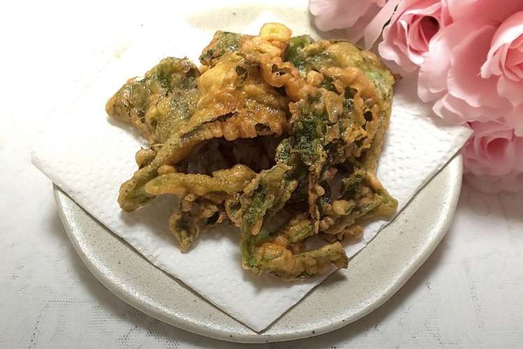 アイスプラントのだし醤油天ぷら レシピ 作り方 By 及川真愛弥 クックパッド 簡単おいしいみんなのレシピが353万品