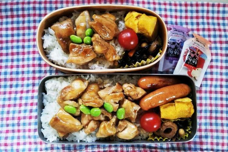 焼き鳥弁当 4 26 レシピ 作り方 By ねーさんち クックパッド 簡単おいしいみんなのレシピが354万品