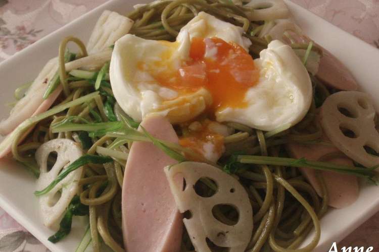 水菜とレンコンの茶そば De 塩焼きそば レシピ 作り方 By わ い 出来たよ クックパッド 簡単おいしいみんなのレシピが357万品