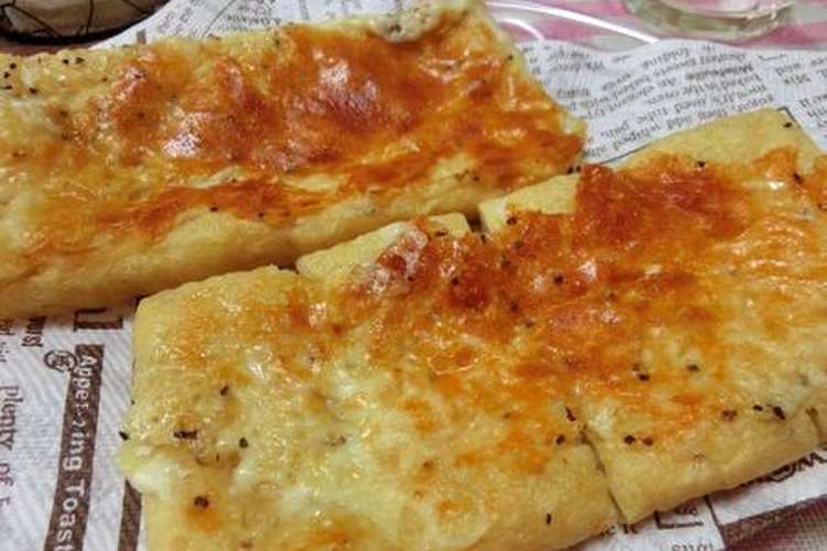 フライパンで簡単 油揚げのチーズせんべい レシピ 作り方 By 花ぴー クックパッド 簡単おいしいみんなのレシピが359万品