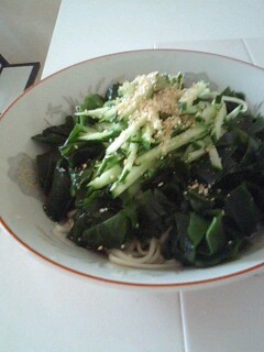 さっぱり油そば風うどん