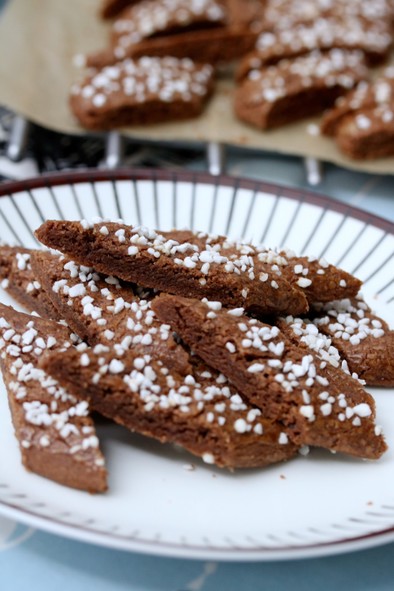 スウェーデン風チョコレートクッキーの写真