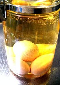 基本的な「酢卵」の作り方