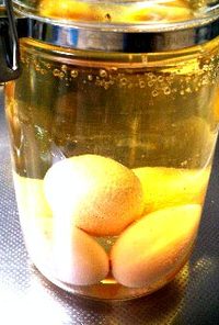 基本的な「酢卵」の作り方