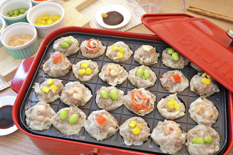 おうち時間 たこ焼き器deシューマイ レシピ 作り方 By 隆祥房 クックパッド 簡単おいしいみんなのレシピが361万品