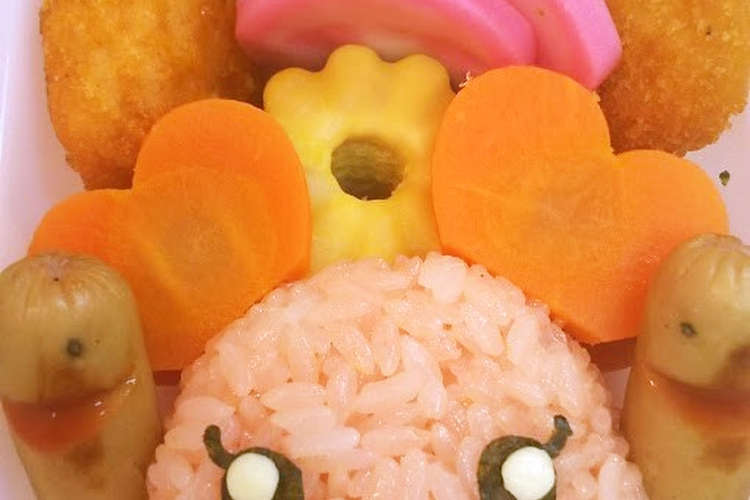 プリキュア くるるん キャラ弁 レシピ 作り方 By Nise クックパッド 簡単おいしいみんなのレシピが359万品