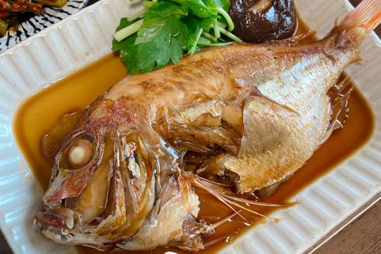 甘辛いタレで 煮るだけ 簡単 鯛の煮付け レシピ 作り方 By Chisora クックパッド 簡単おいしいみんなのレシピが361万品