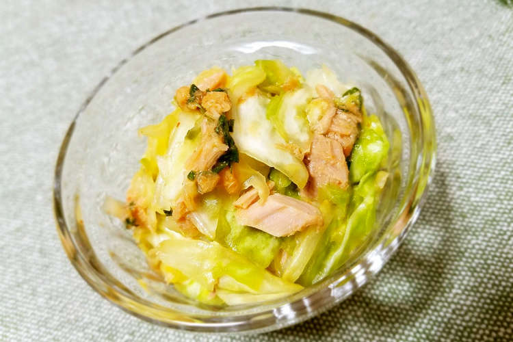 キャベツとツナの和え物 レシピ 作り方 By ｊａ愛知厚生連 クックパッド 簡単おいしいみんなのレシピが352万品