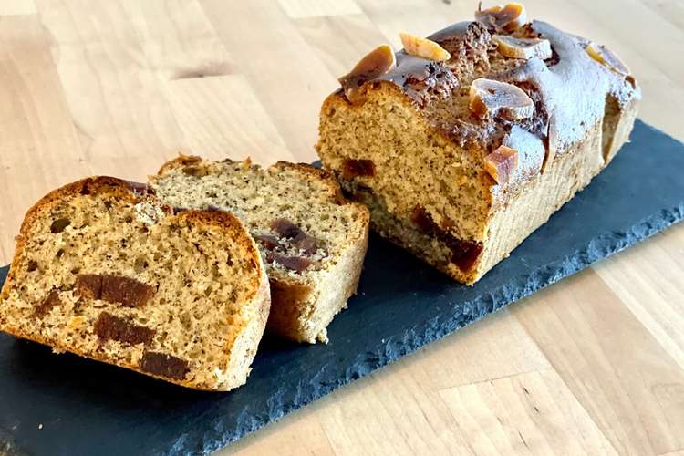 ほうじ茶ところ柿のパウンドケーキ レシピ 作り方 By アミナチュールレシピ クックパッド 簡単おいしいみんなのレシピが359万品