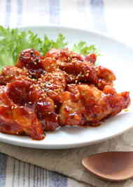 みんなが作ってる 韓国風甘辛チキンのレシピ クックパッド 簡単おいしいみんなのレシピが360万品