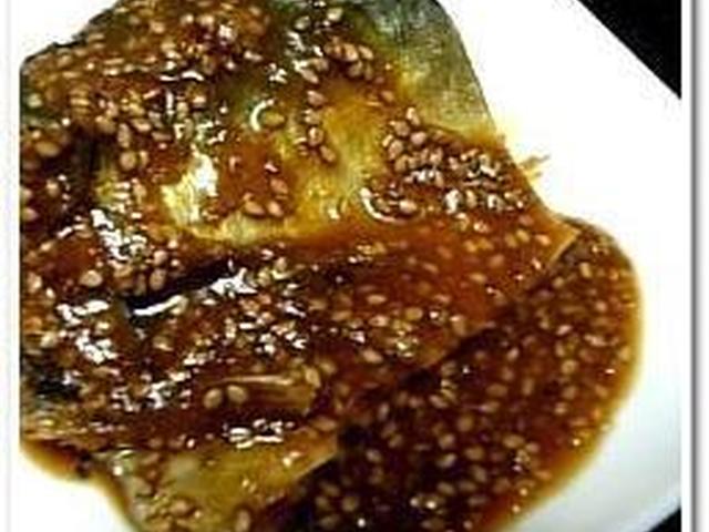 ご飯がすすむ 鯖の胡麻みそ煮 レシピ 作り方 By Megu クックパッド 簡単おいしいみんなのレシピが355万品