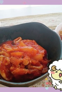 豚バラと野菜の味噌トマト煮