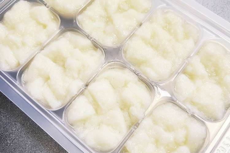 パンがゆ 冷凍保存 離乳食 中期 レシピ 作り方 By ハートの若葉 クックパッド 簡単おいしいみんなのレシピが359万品