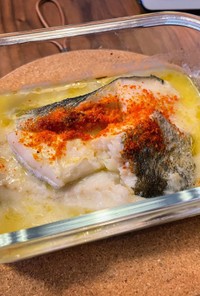 Baked Cod 鱈のレモンオイル焼
