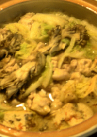 簡単で美味しい鶏と白菜の蒸し鍋