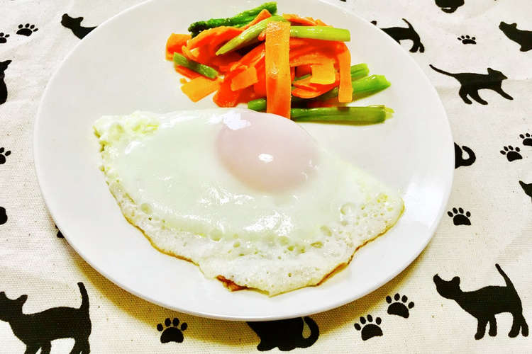 朝食サニーサイドアップ献立 間質性膀胱炎 レシピ 作り方 By 桜ほろほろ クックパッド 簡単おいしいみんなのレシピが356万品