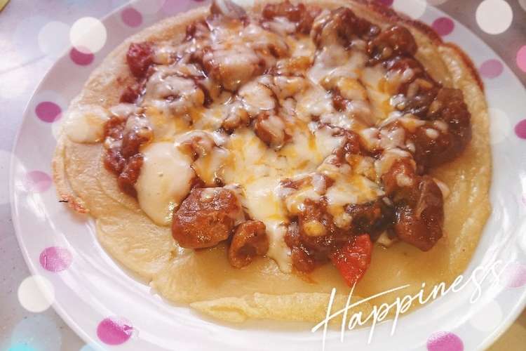 天ぷら液余り物deピザ レシピ 作り方 By 月颯 クックパッド 簡単おいしいみんなのレシピが356万品