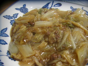 白菜とひき肉のトロトロ煮